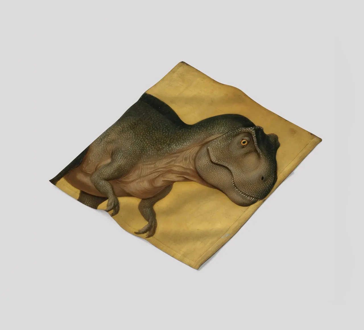 T-Rex Monsters & Dinosaurs Wall Art – Creative Poster fleece blanket by Kaji
