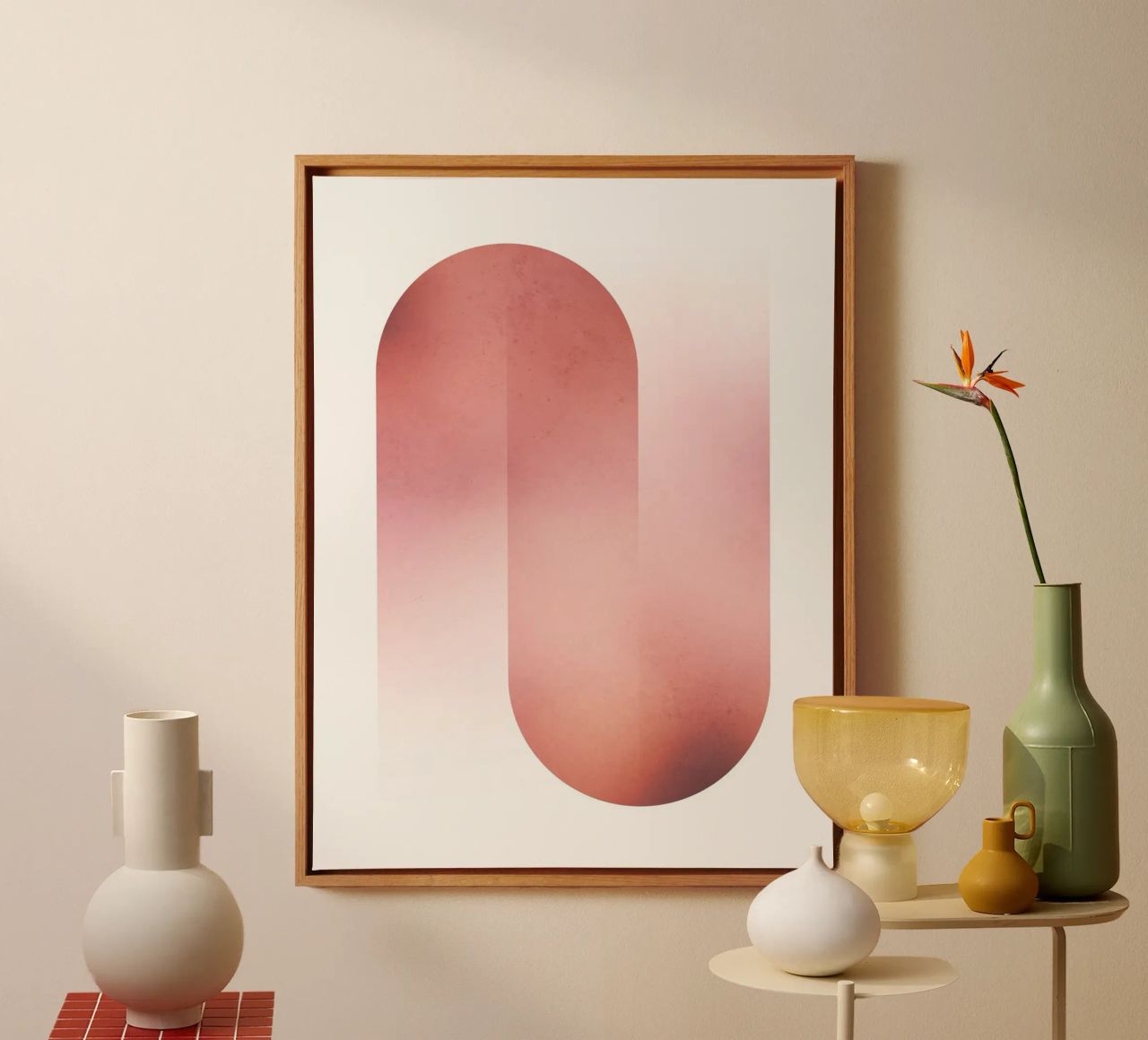 Abstract Intersection no. 1 Leinwand von adrianooliveira