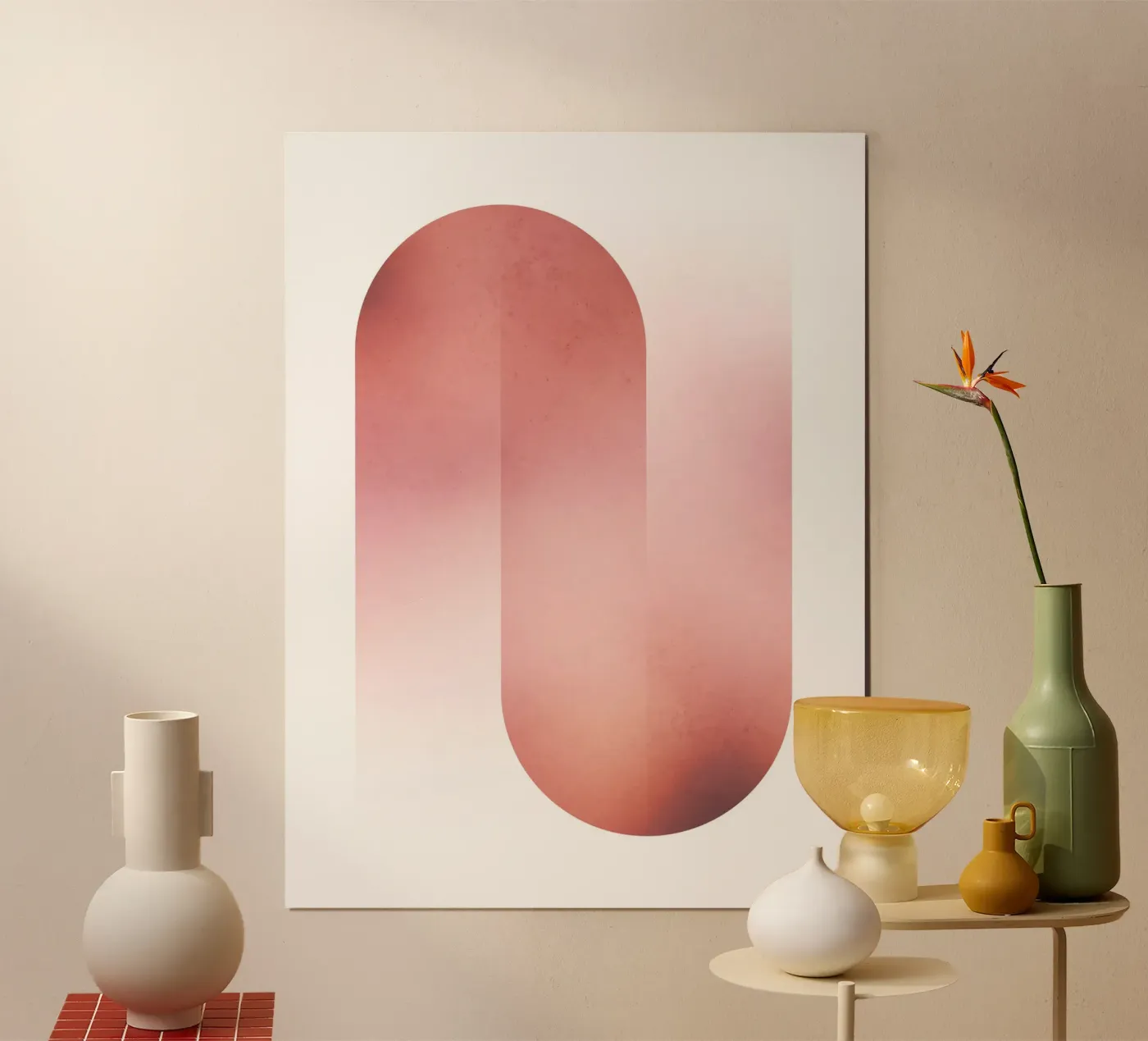 Abstract Intersection no. 1 poster van adrianooliveira