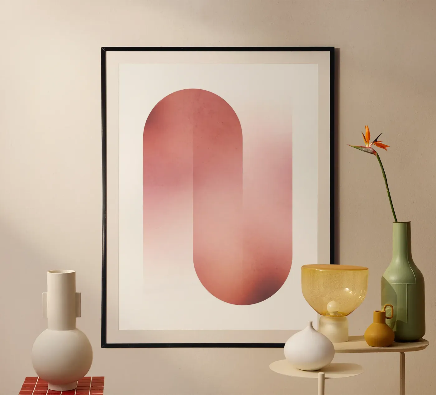 Abstract Intersection no. 1 poster van adrianooliveira