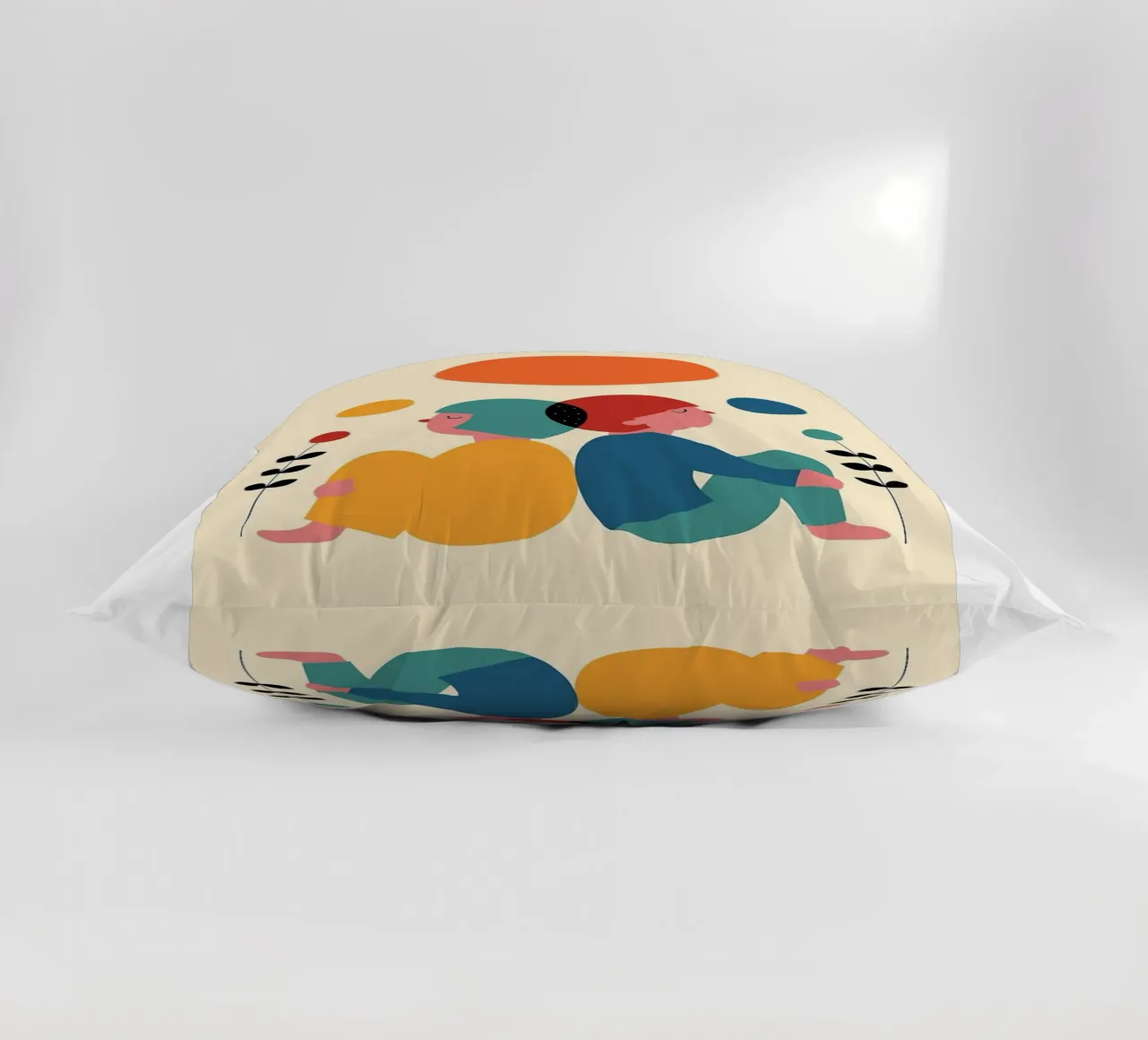 appoggiarsi l'uno all'altro cuscino da frea shop