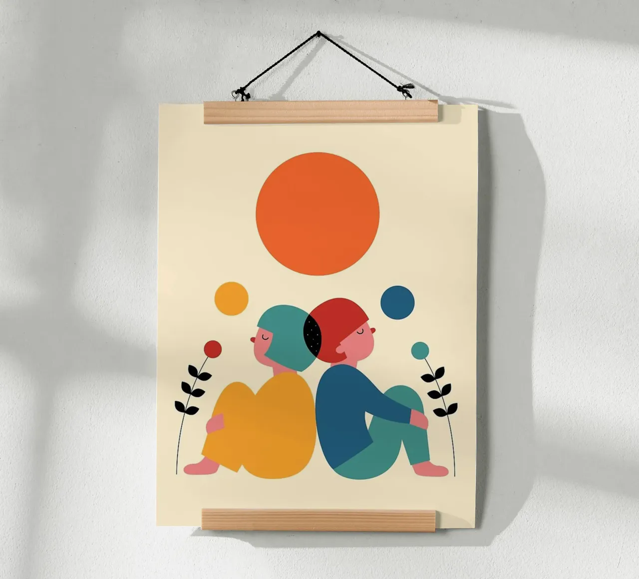 appoggiarsi l'uno all'altro carta hahnemühle da frea shop