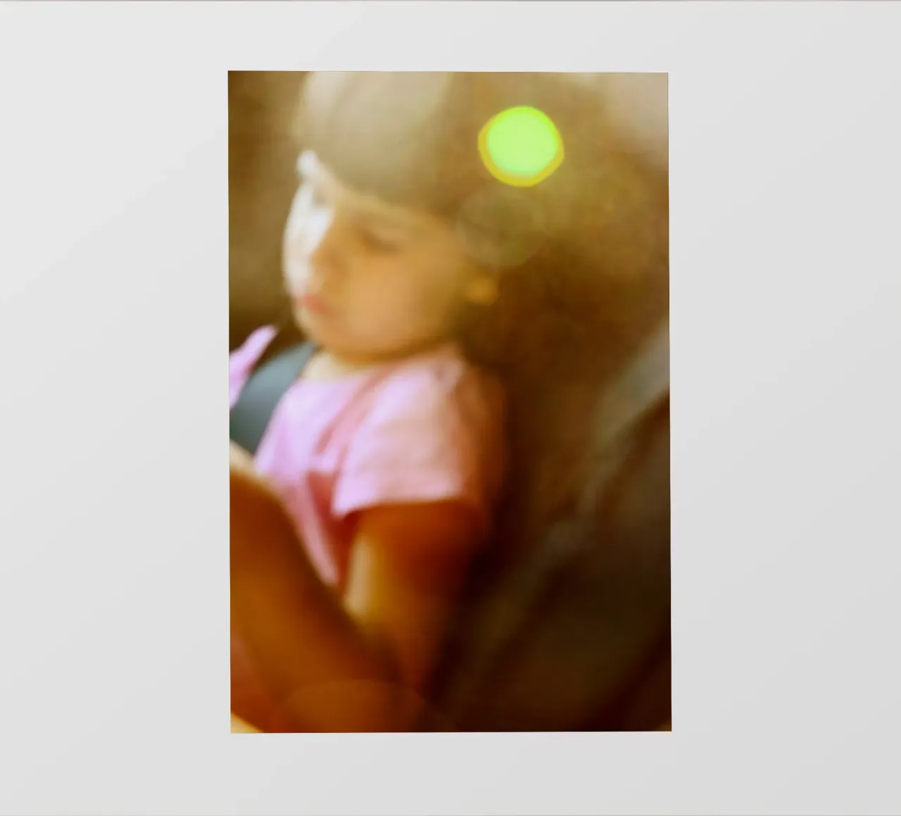 Viaggio in auto #1 pellicola backlit da Tal Paz-Fridman