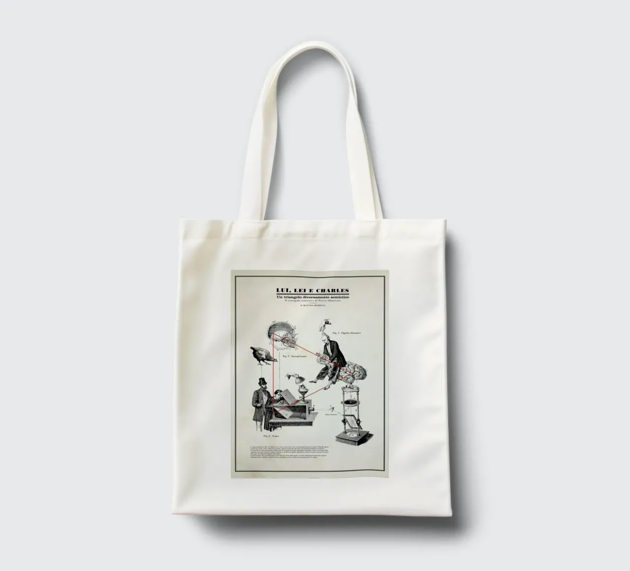 Trangolo tote bag by Matteo Morelli