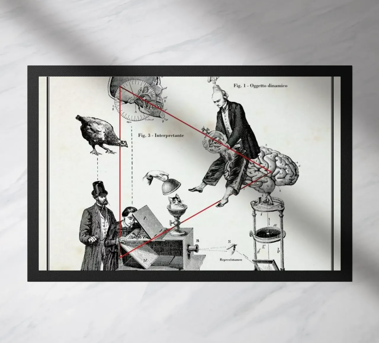 Trangolo deurmat van Matteo Morelli