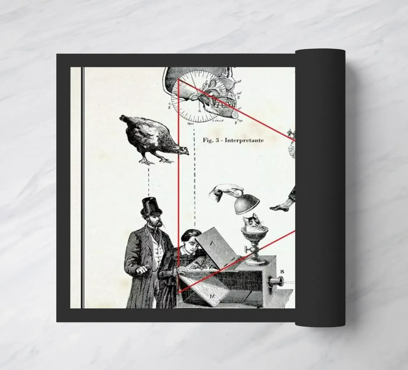 Trangolo doormat by Matteo Morelli