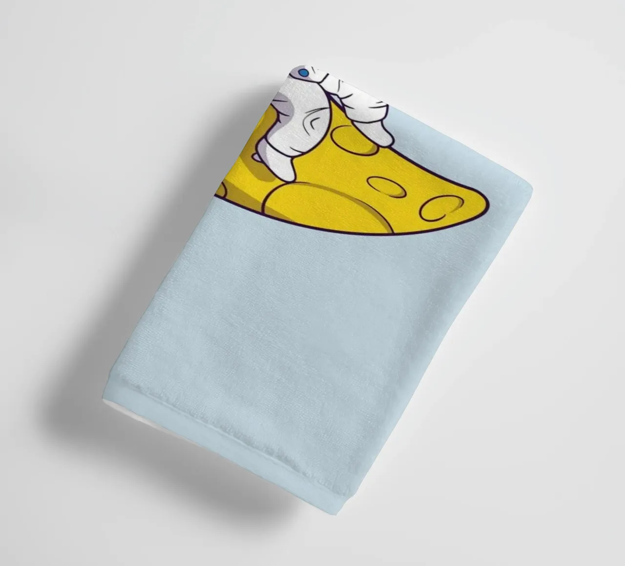 "Need Some Space" Astronaut on Moon - Fun Sci-Fi Art towel by homdeco