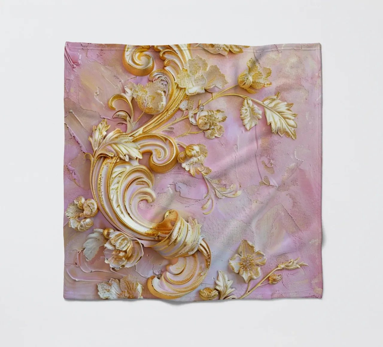 Gilded Reverie coperta in pile da Mosaic Dialogue