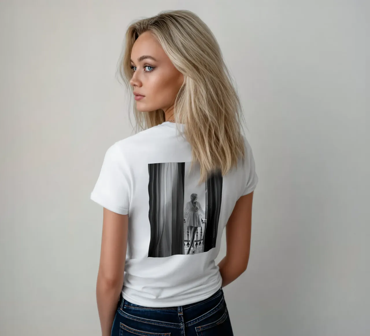 Bianco e nero #4 t-shirt da donna da j-photography
