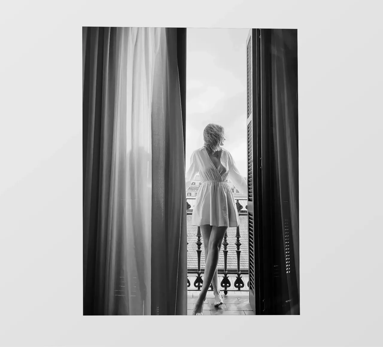 Bianco e nero #4 telo in pvc da j-photography