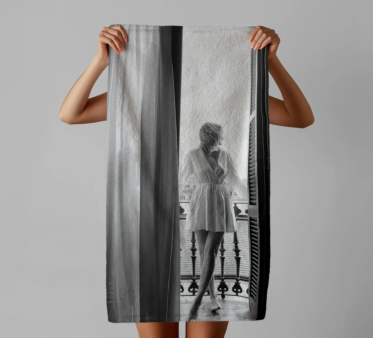 Bianco e nero #4 asciugamano da bagno da j-photography
