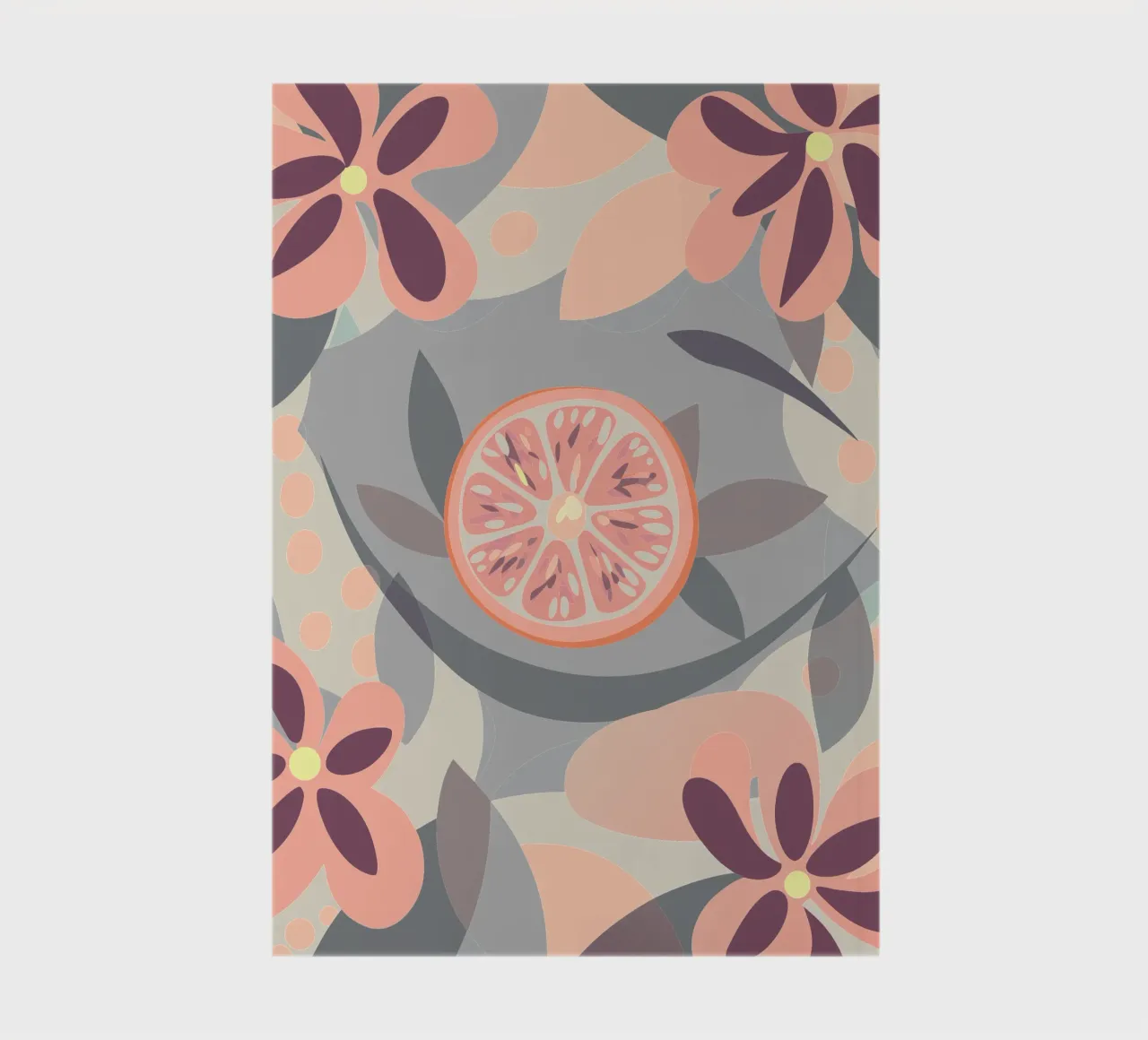 Frutti e fiori di limone diario da HAPPY SHOP