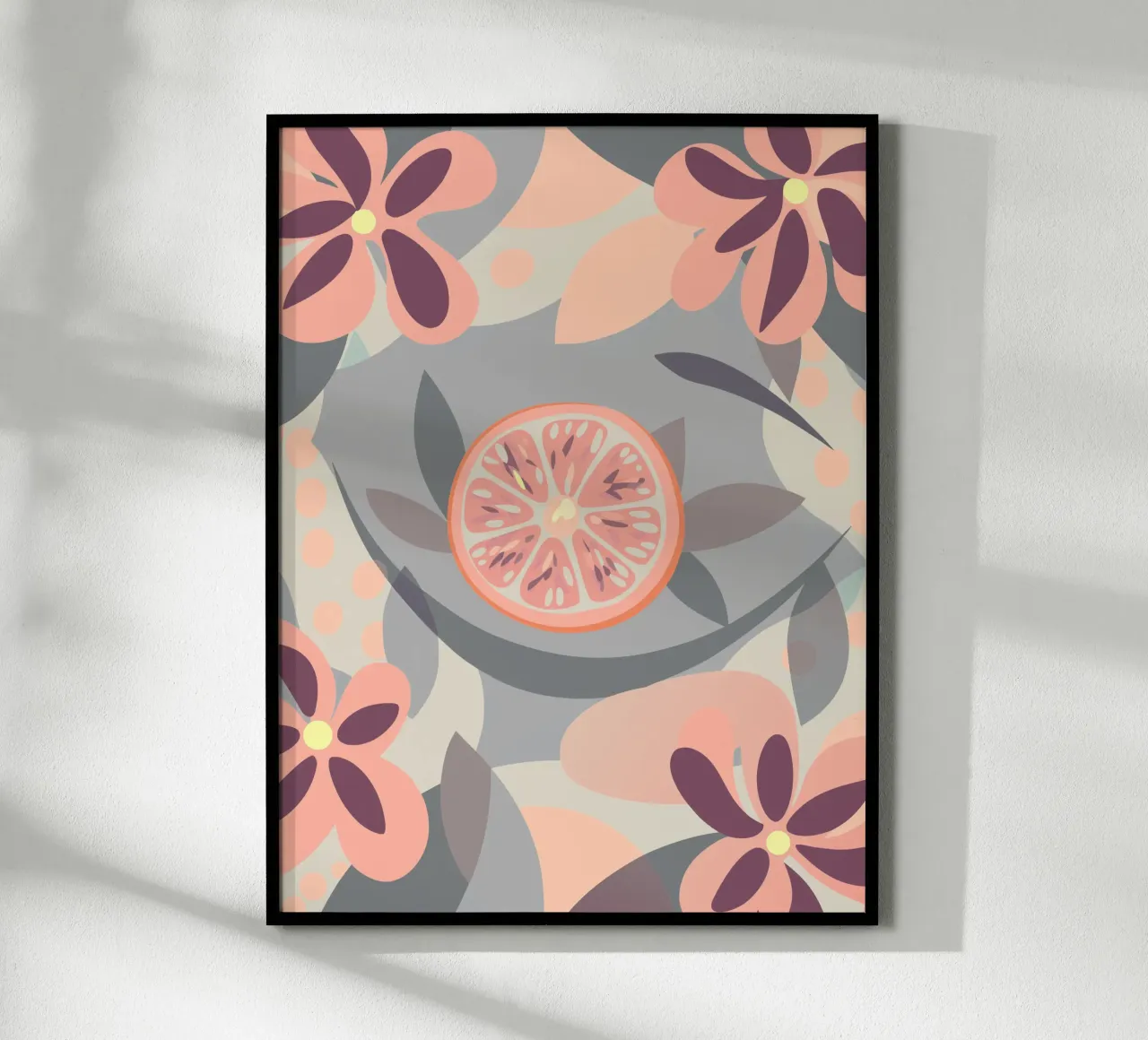 Frutti e fiori di limone carta hahnemühle da HAPPY SHOP