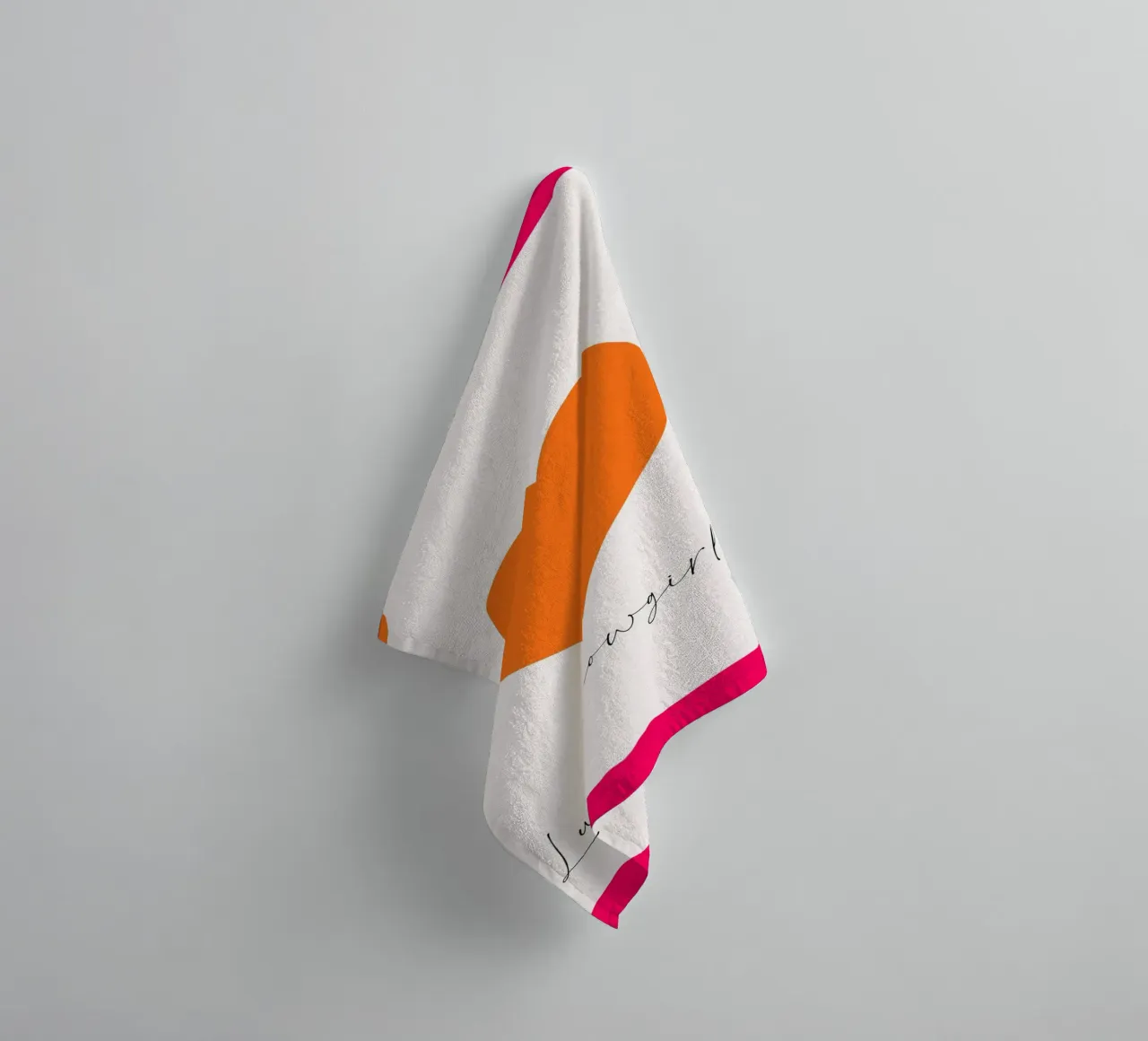 "Lucky Cowgirl" Ace of Hearts - Pop Art Western Chic towel by homdeco