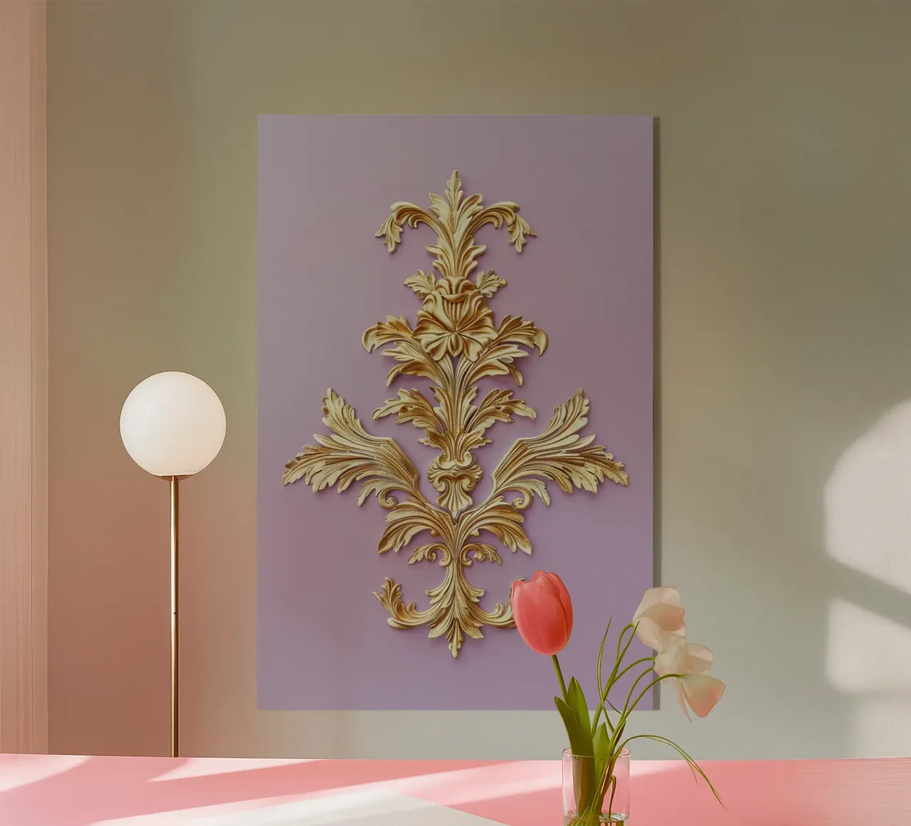 Rococo Symmetry plexiglass da Mosaic Dialogue