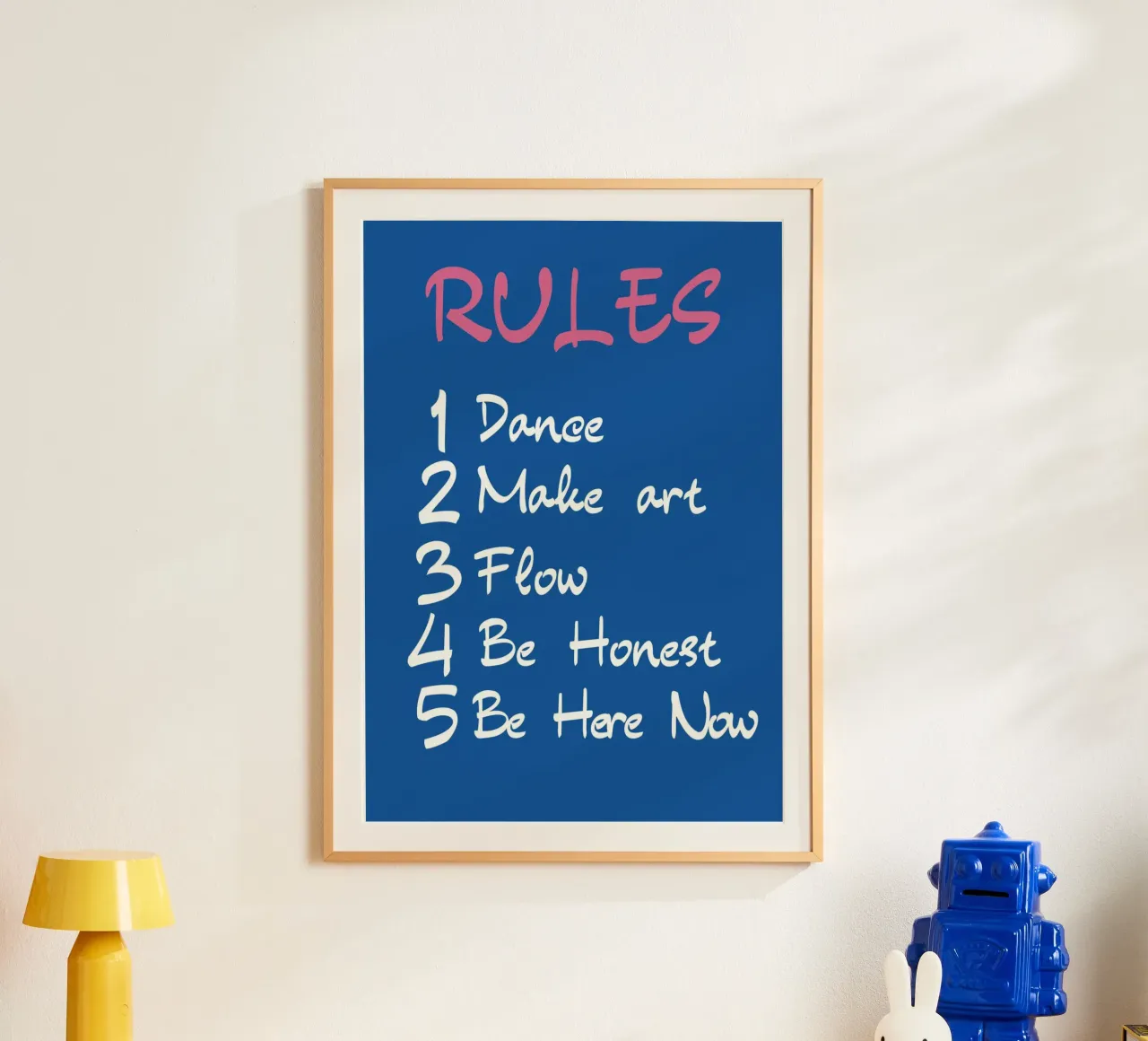 Reglas de la vida - Dance, Create, Flow, Be Here Now Art hahnemühle de homdeco