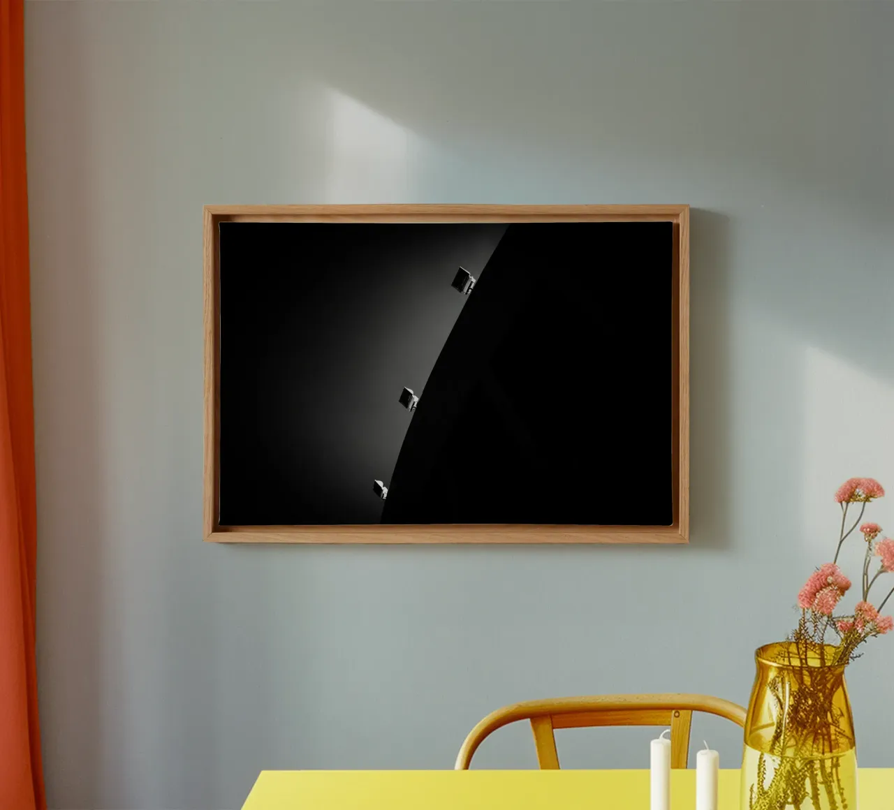 Luce tela con Cornice a cassetta da Tal Paz-Fridman