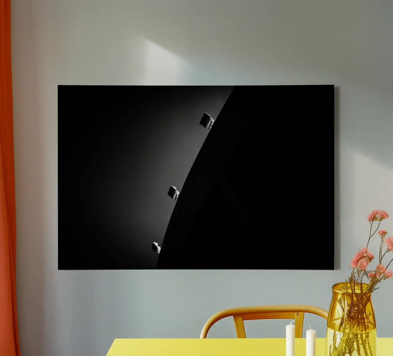 Luce tela con Cornice a cassetta da Tal Paz-Fridman