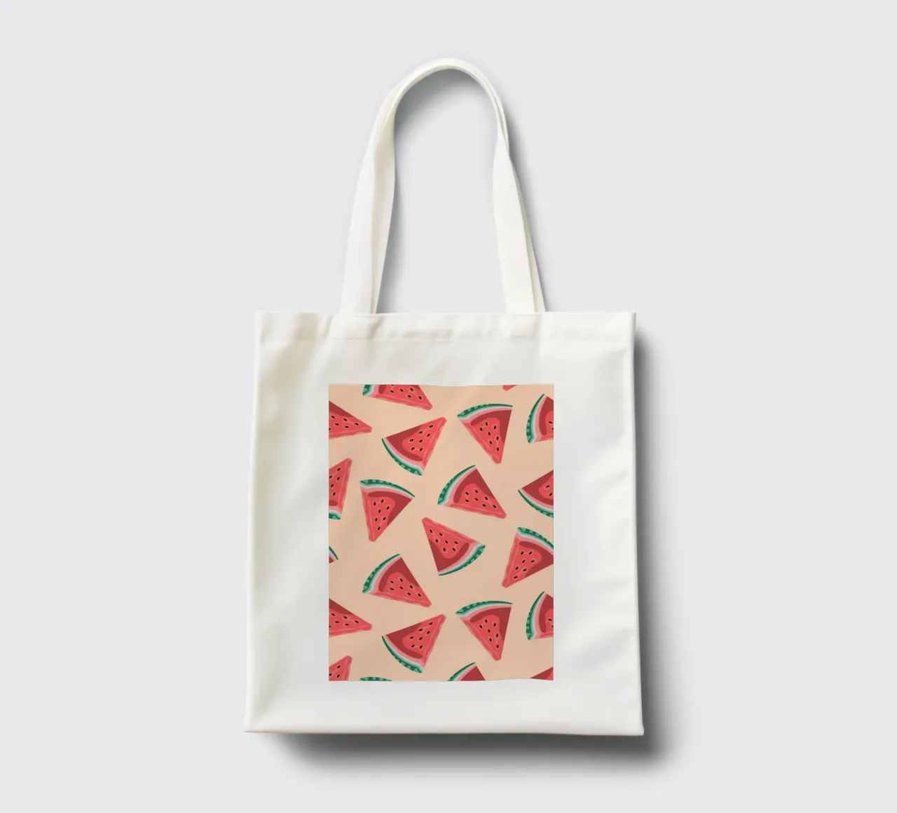 Watermelon Slice Pattern - Summer Pop Art Print tote bag by homdeco