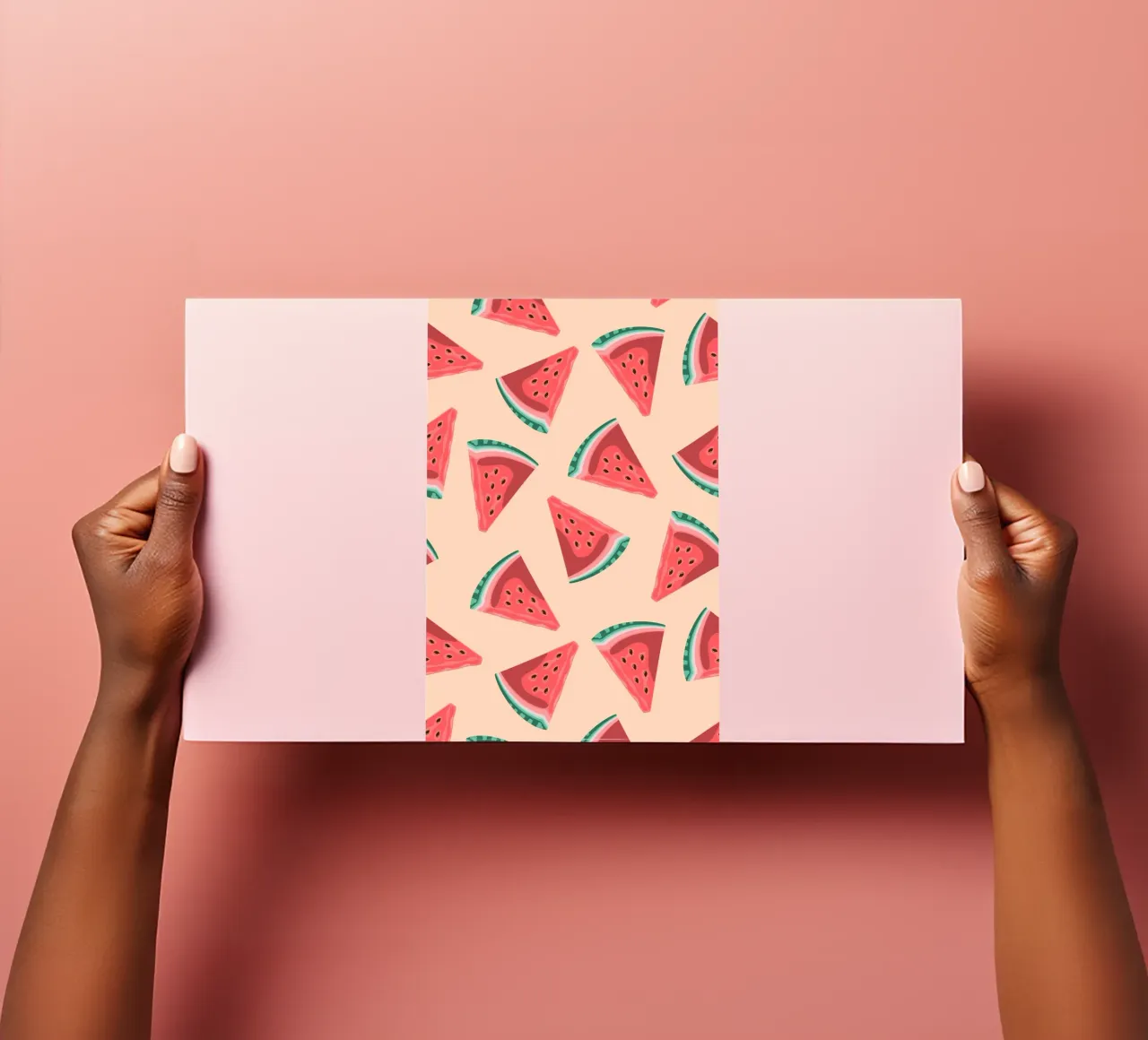 Watermelon Slice Pattern - Summer Pop Art Print sticker sheet by homdeco