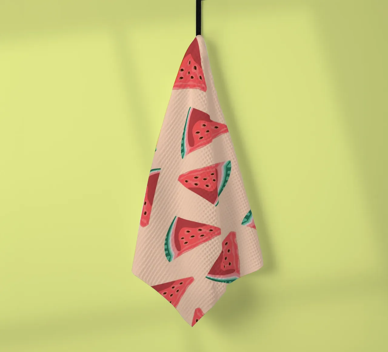 Motif de tranches de pastèque - Summer Pop Art Print torchon de homdeco