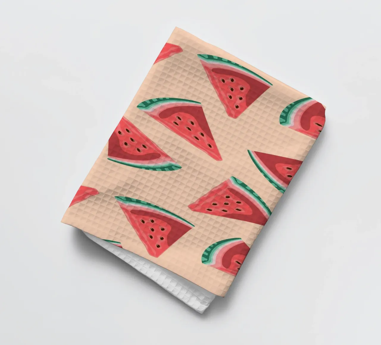 Motif de tranches de pastèque - Summer Pop Art Print torchon de homdeco