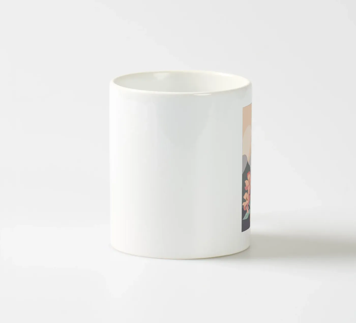 Fiori e api tazza in ceramica da HAPPY SHOP