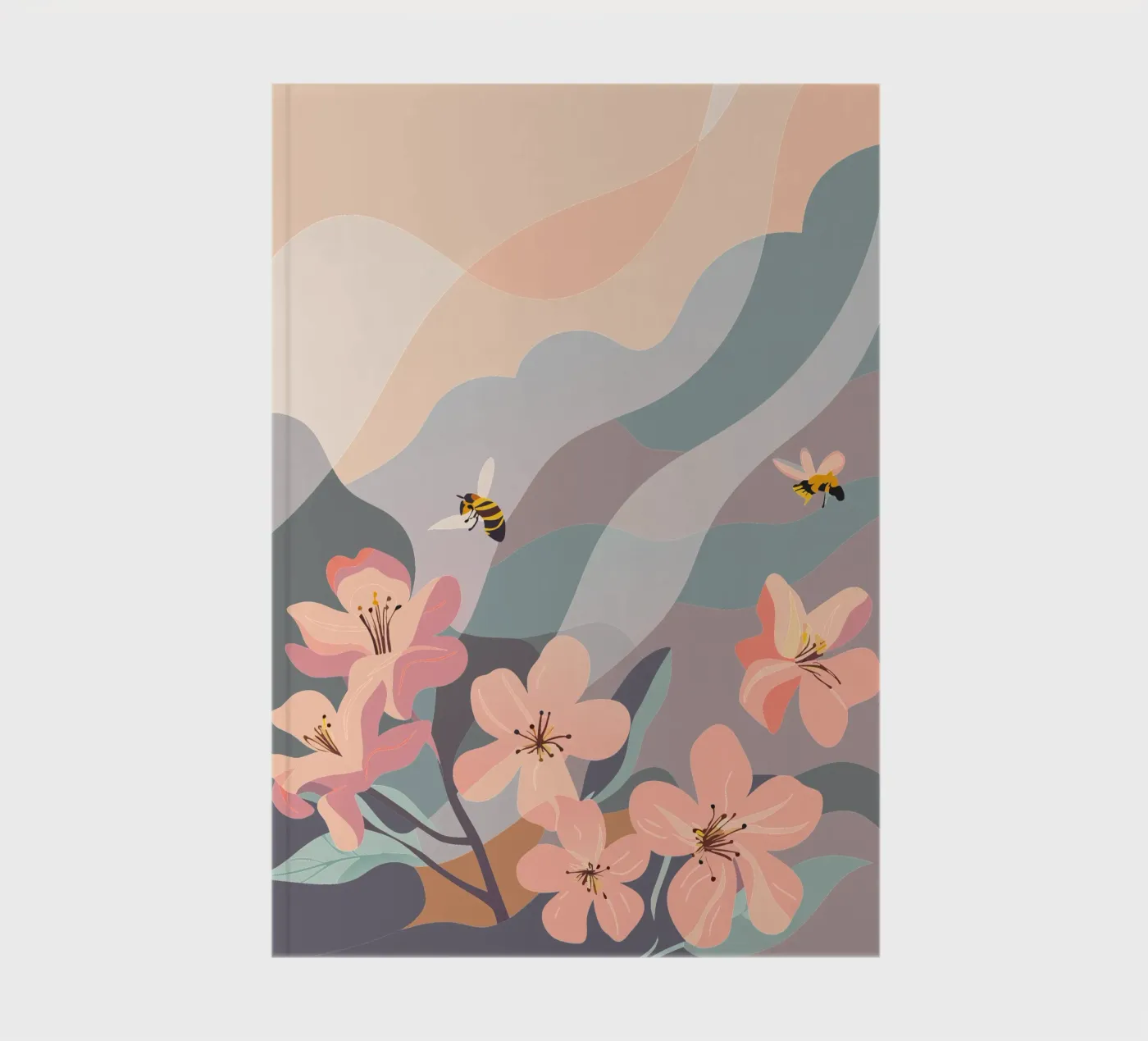 Fiori e api quaderno da HAPPY SHOP