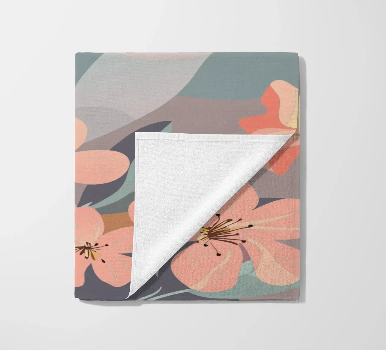 Fiori e api telo mare da HAPPY SHOP