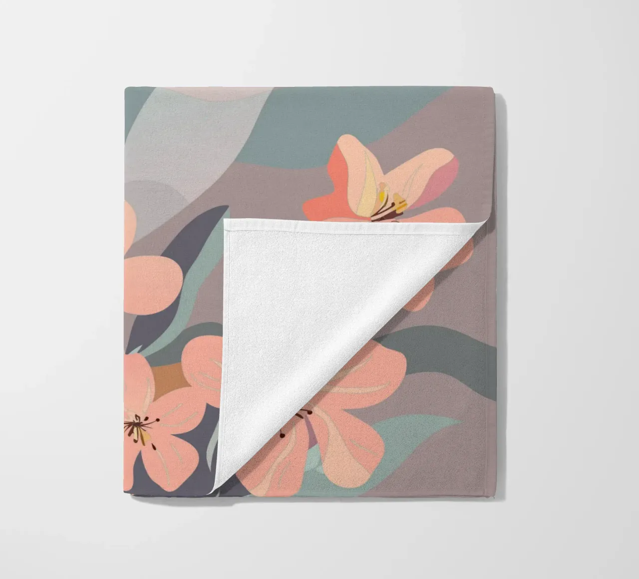 Fiori e api telo mare da HAPPY SHOP