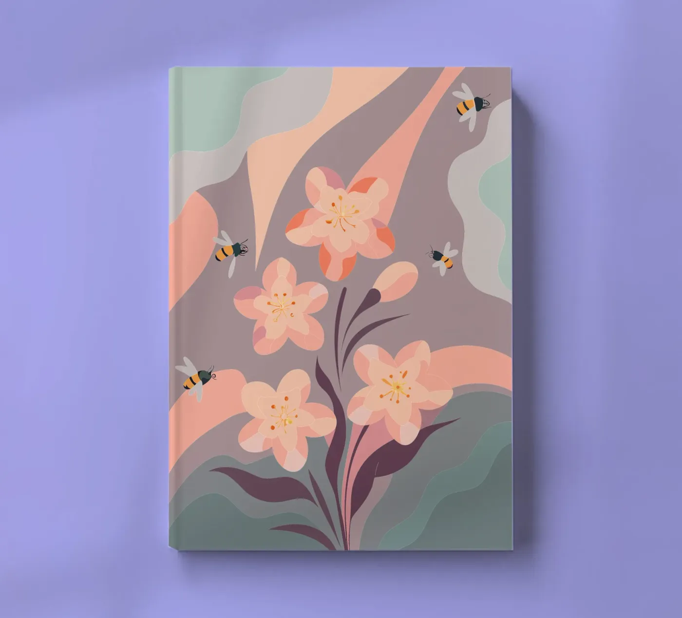 Flowers and Bees quaderno da HAPPY SHOP