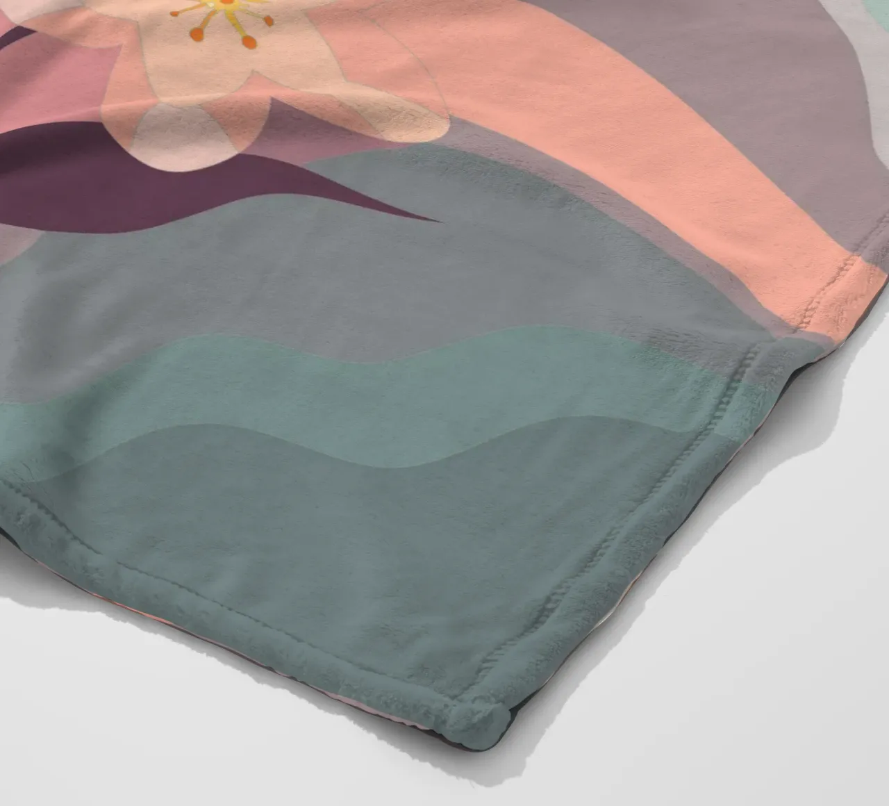 Fiori e api coperta in pile da HAPPY SHOP