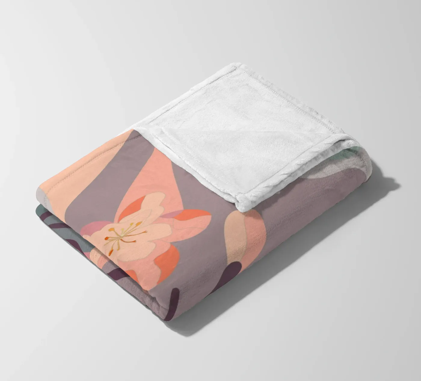 Fiori e api coperta in pile da HAPPY SHOP