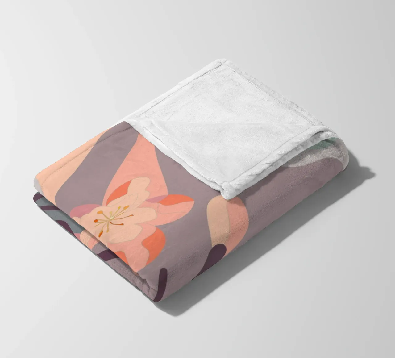 Fiori e api coperta in pile da HAPPY SHOP