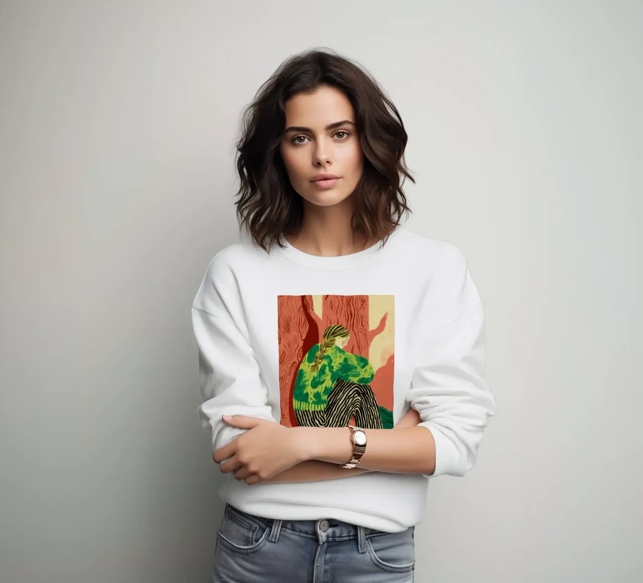 Forest Within sweatshirt van Clara August