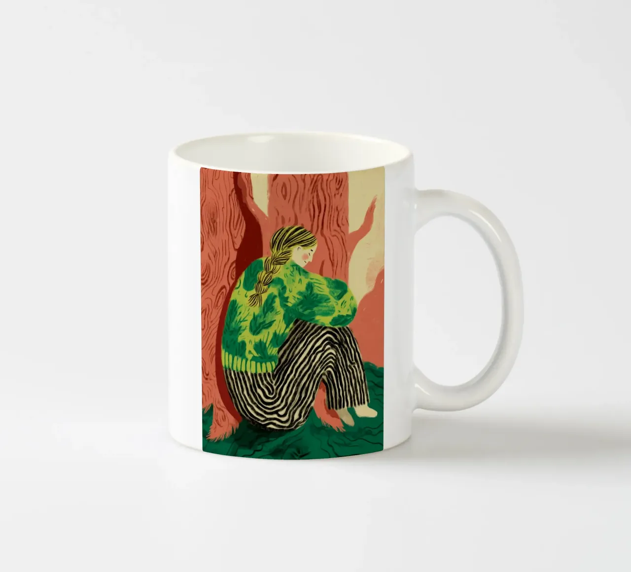 Forest Within tazza in ceramica da Clara August