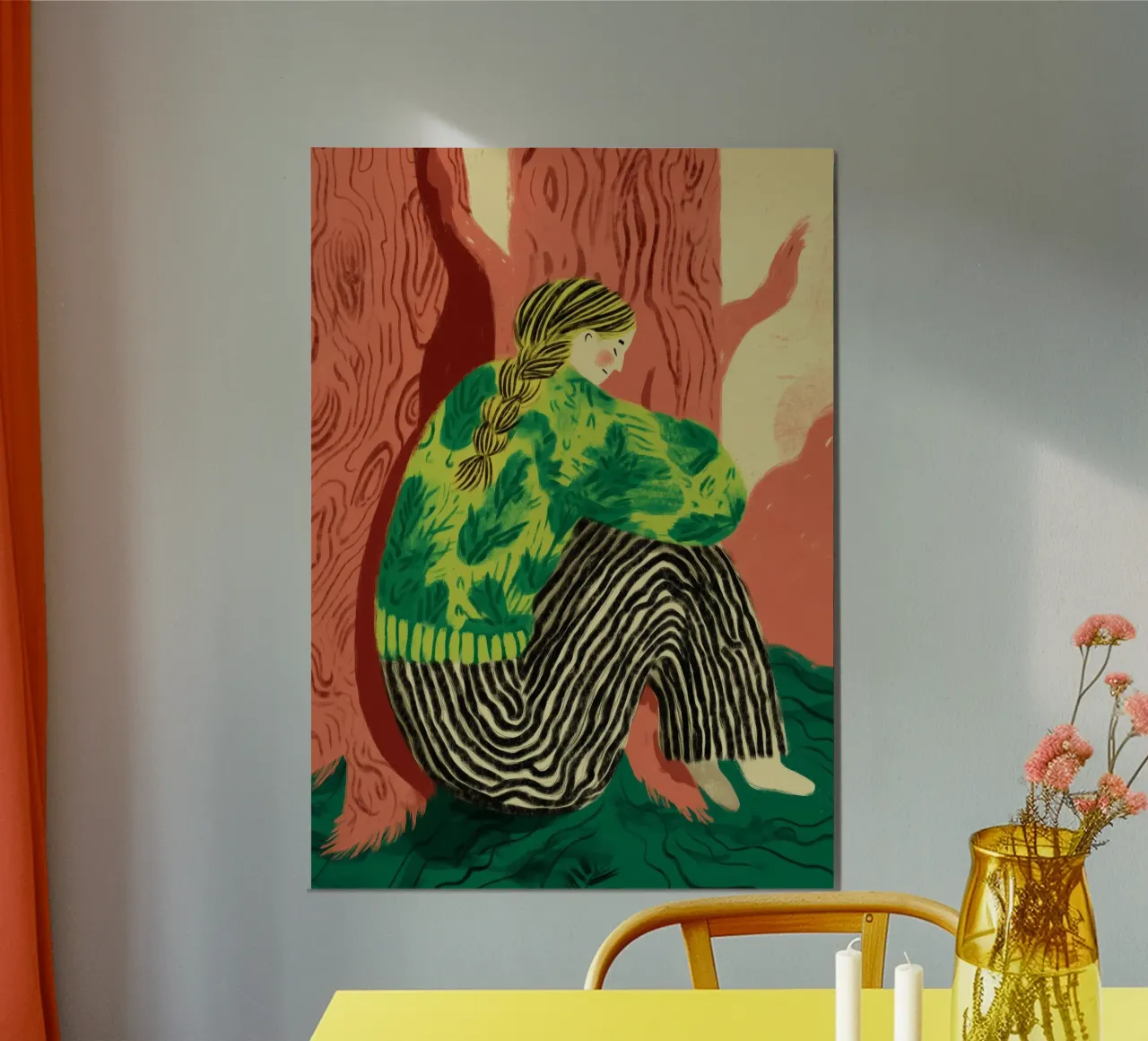Forest Within alluminio dibond da Clara August