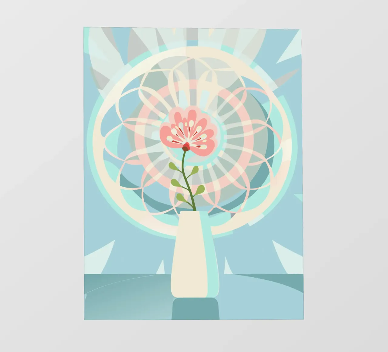 Vaso di fiori telo in pvc da HAPPY SHOP