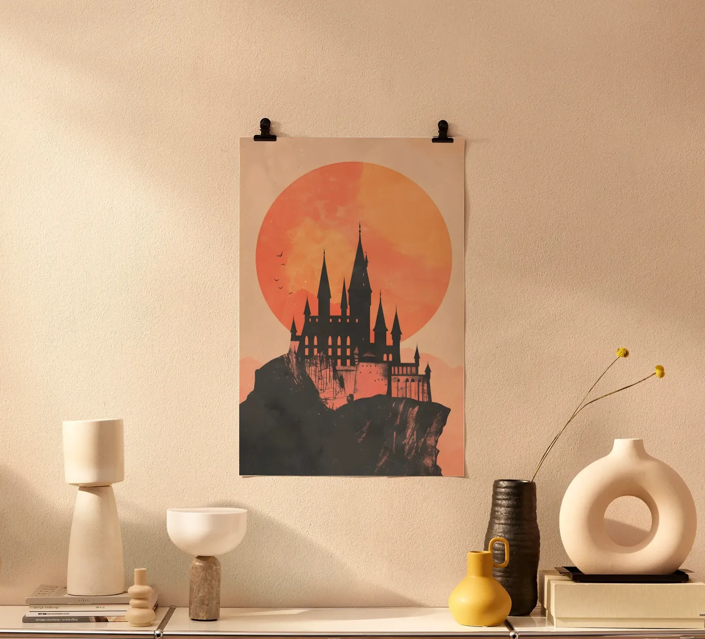 Sunset Citadel poster da michi