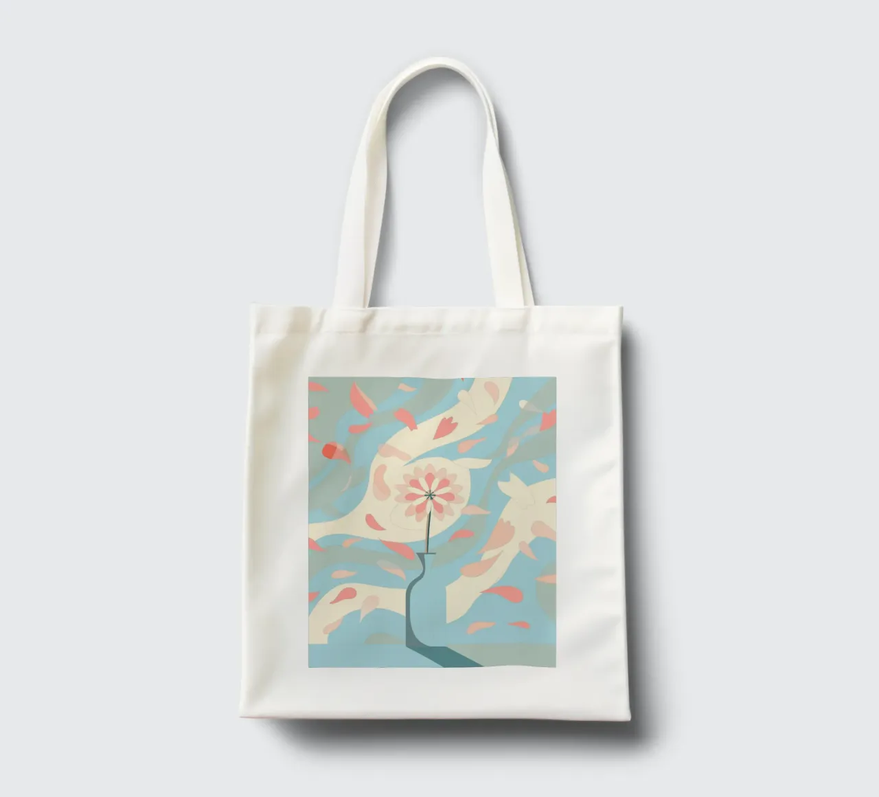 Vaso di fiori borsa in juta da HAPPY SHOP