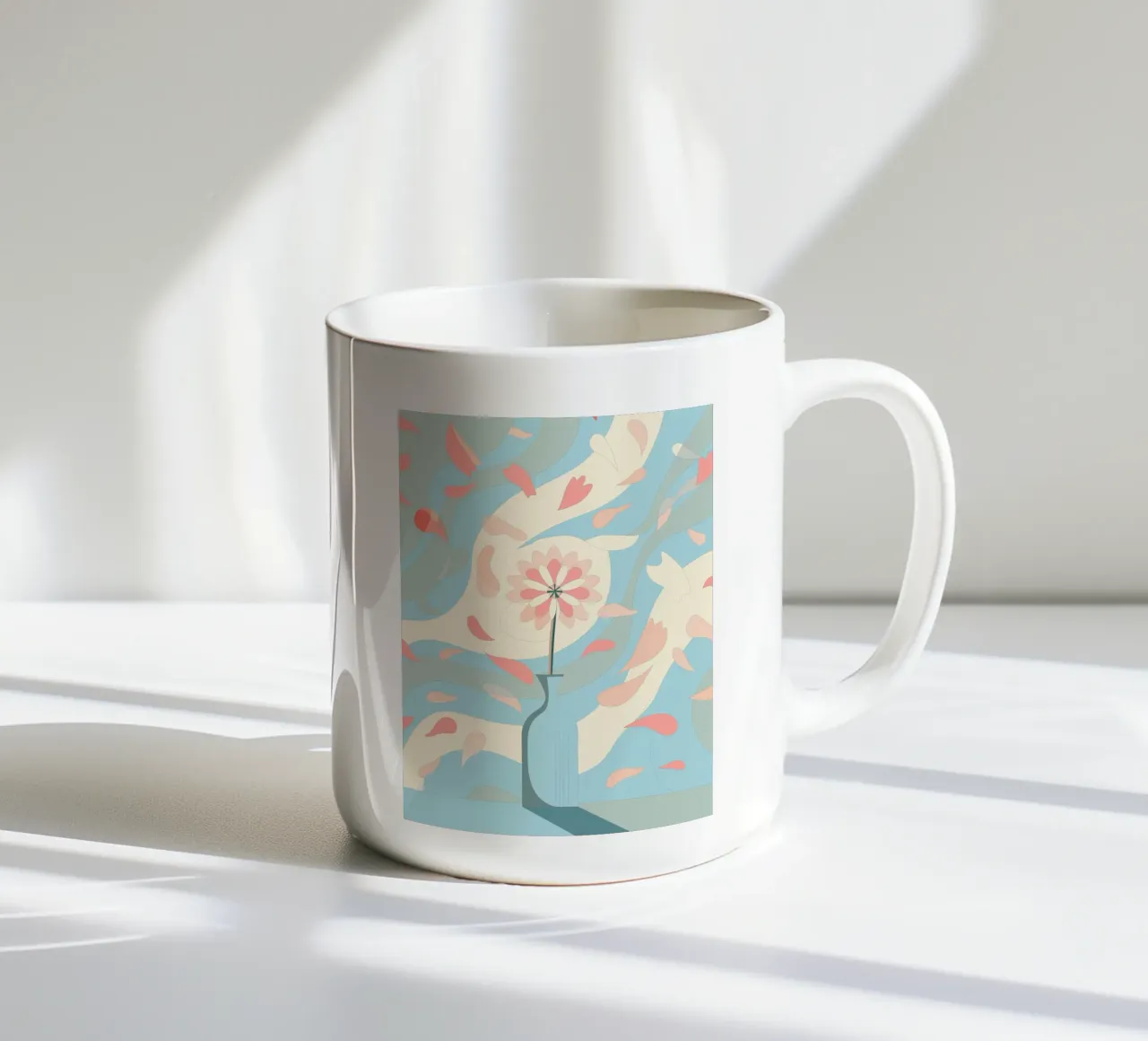 Vaso di fiori tazza in ceramica da HAPPY SHOP