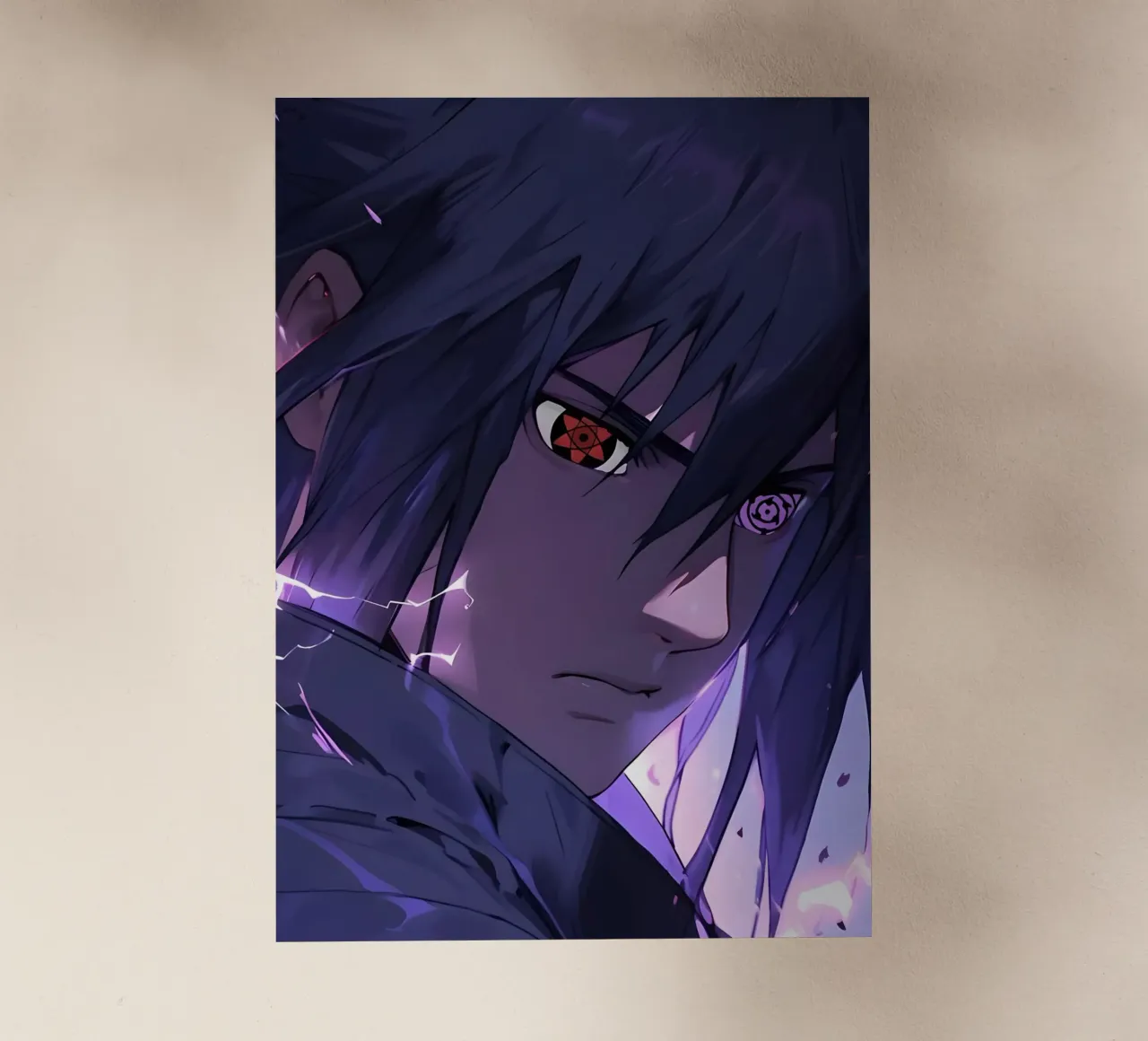 Sasuke pellicola backlit da Anime Place