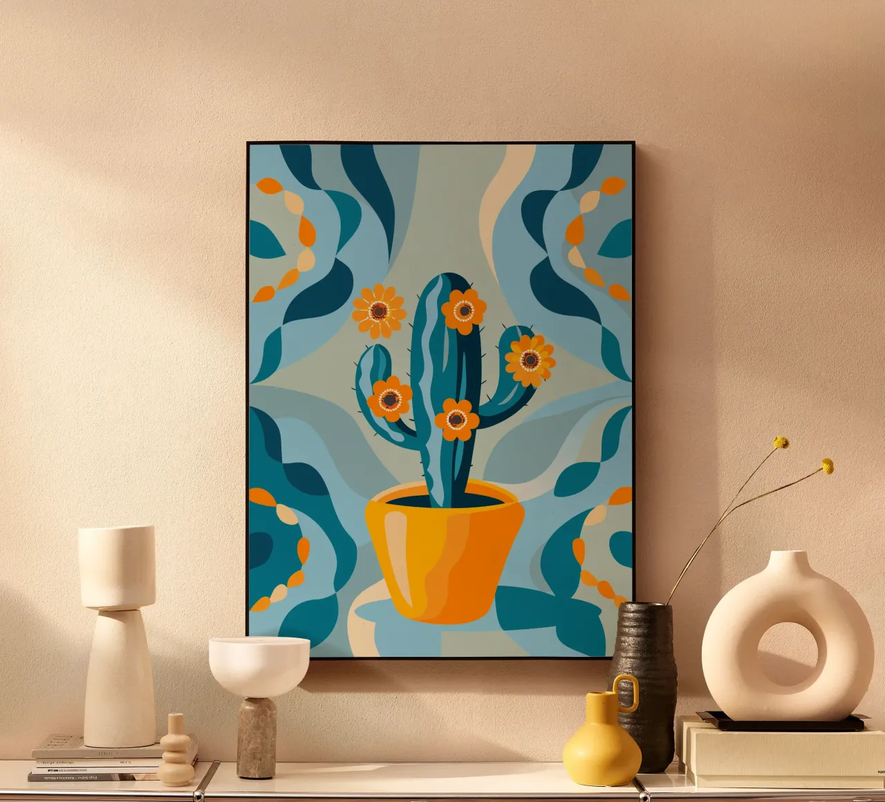 Vaso di cactus alluminio dibond da HAPPY SHOP