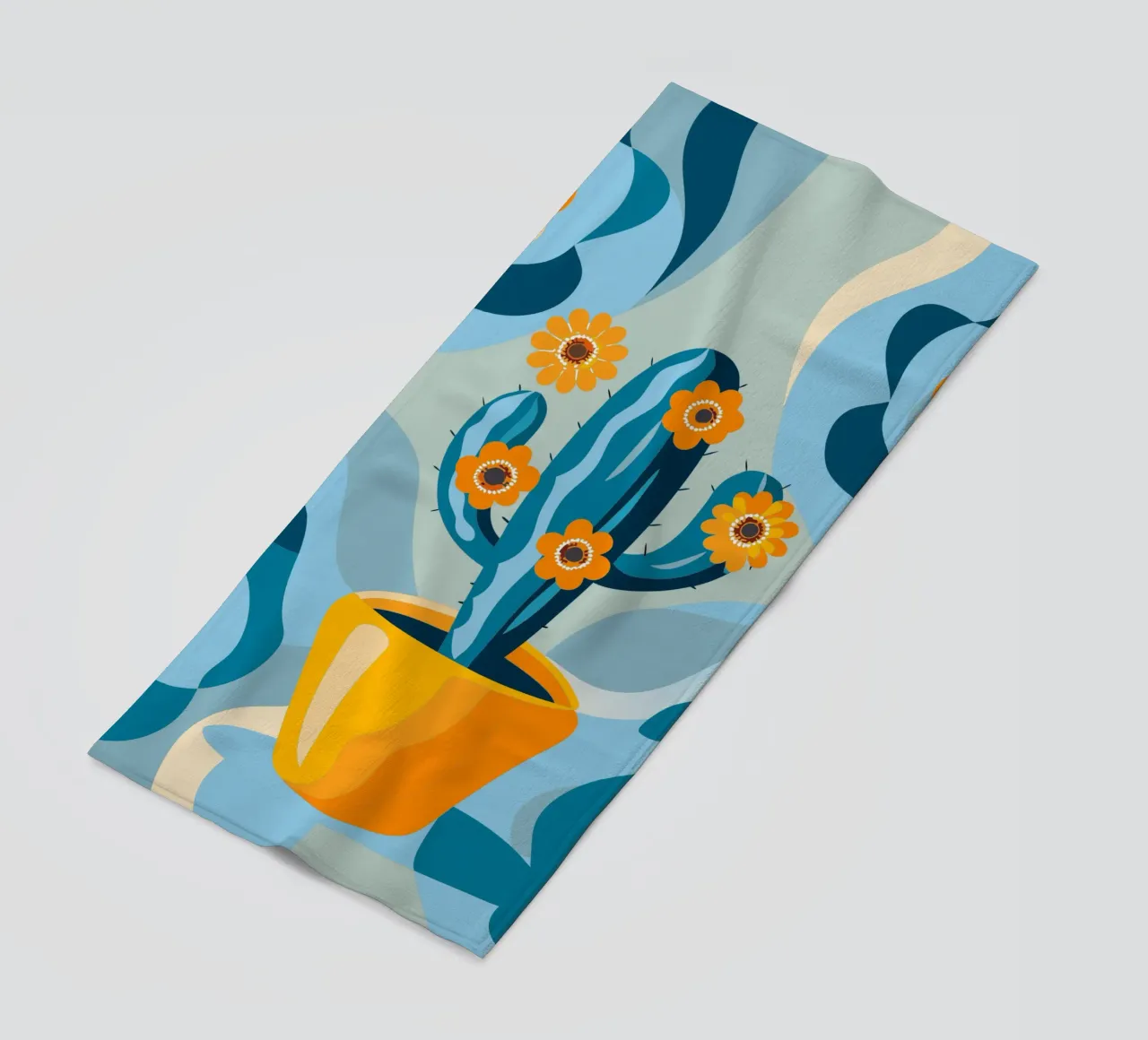 Vaso di cactus telo mare da HAPPY SHOP