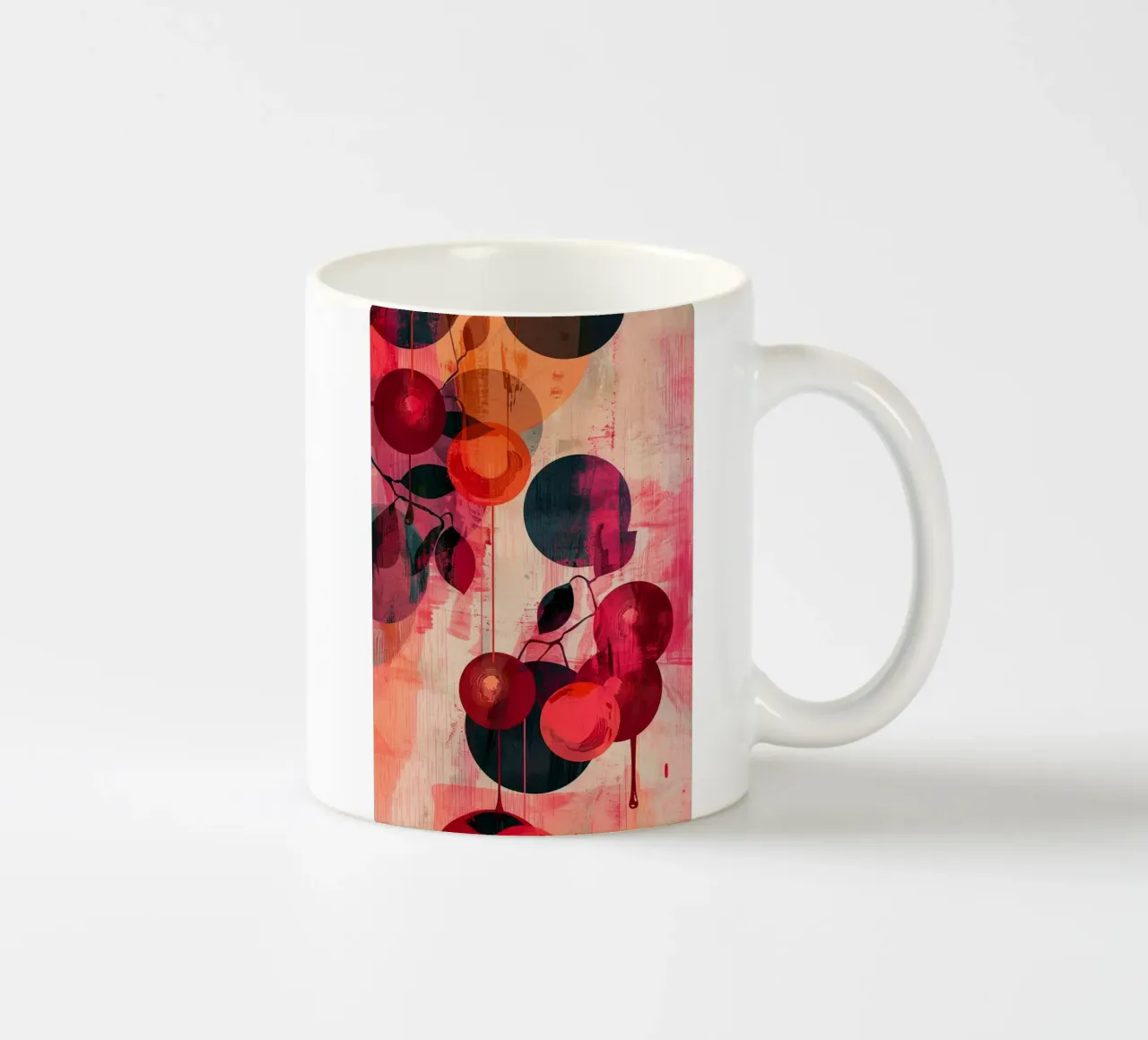 Cherry Drift tazza in ceramica da Mosaic Dialogue