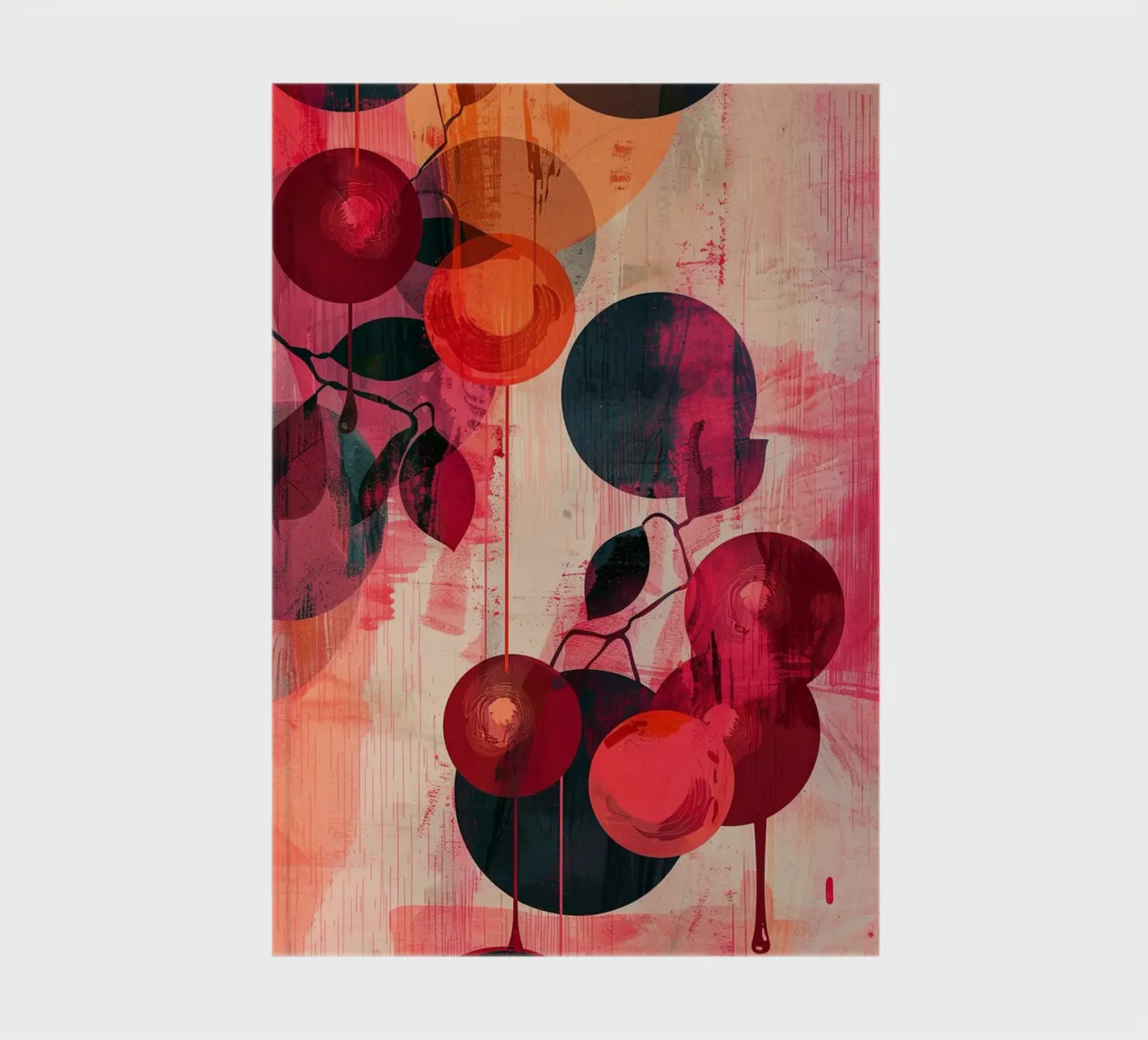 Cherry Drift notebook by Mosaic Dialogue