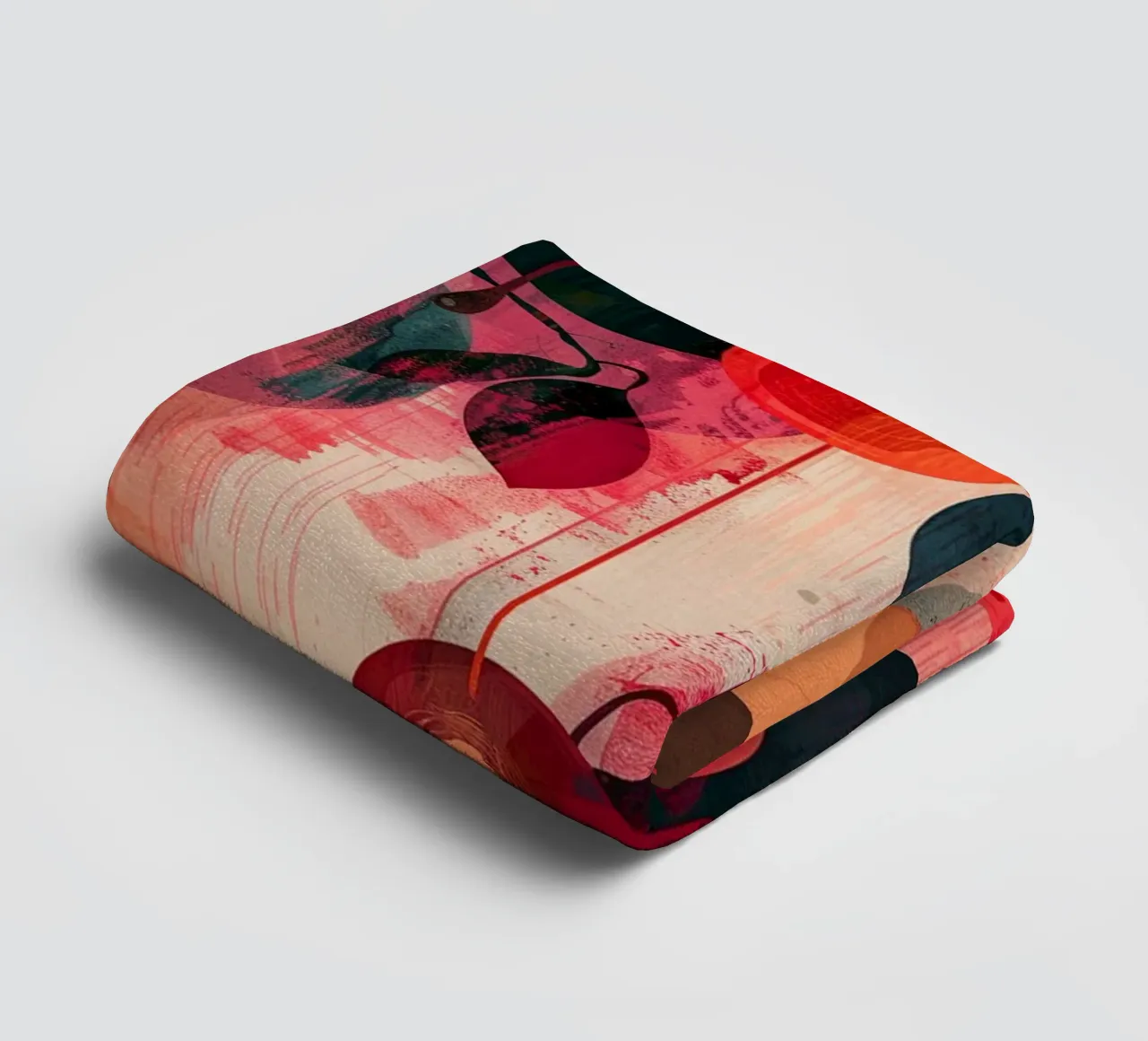 Cherry Drift asciugamano da bagno da Mosaic Dialogue