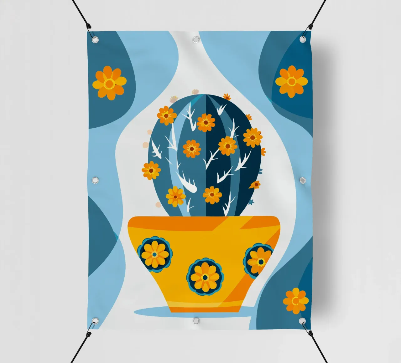 Vaso di cactus telo in pvc da HAPPY SHOP