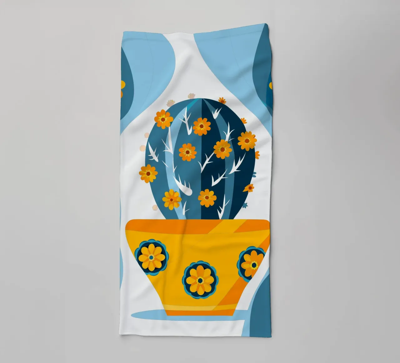 Vaso di cactus asciugamano da bagno da HAPPY SHOP