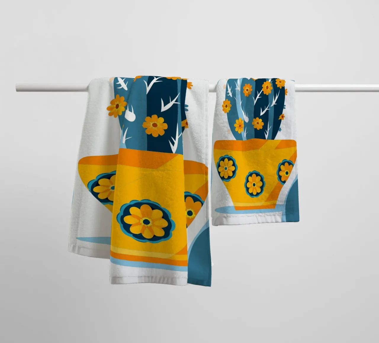 Vaso di cactus asciugamano da bagno da HAPPY SHOP